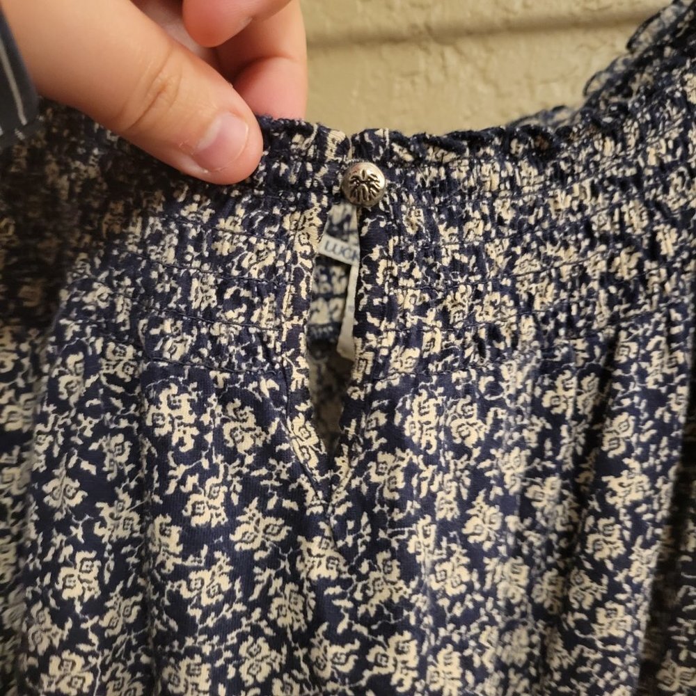 Lucky Brand Floral Off Shoulder Top - Picture 2 of 10